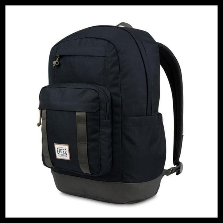 TAS RANSEL EIGER FINDER CLASS 25L DAYPACK TAS LAPTOP PRIA WANITA - HITAM