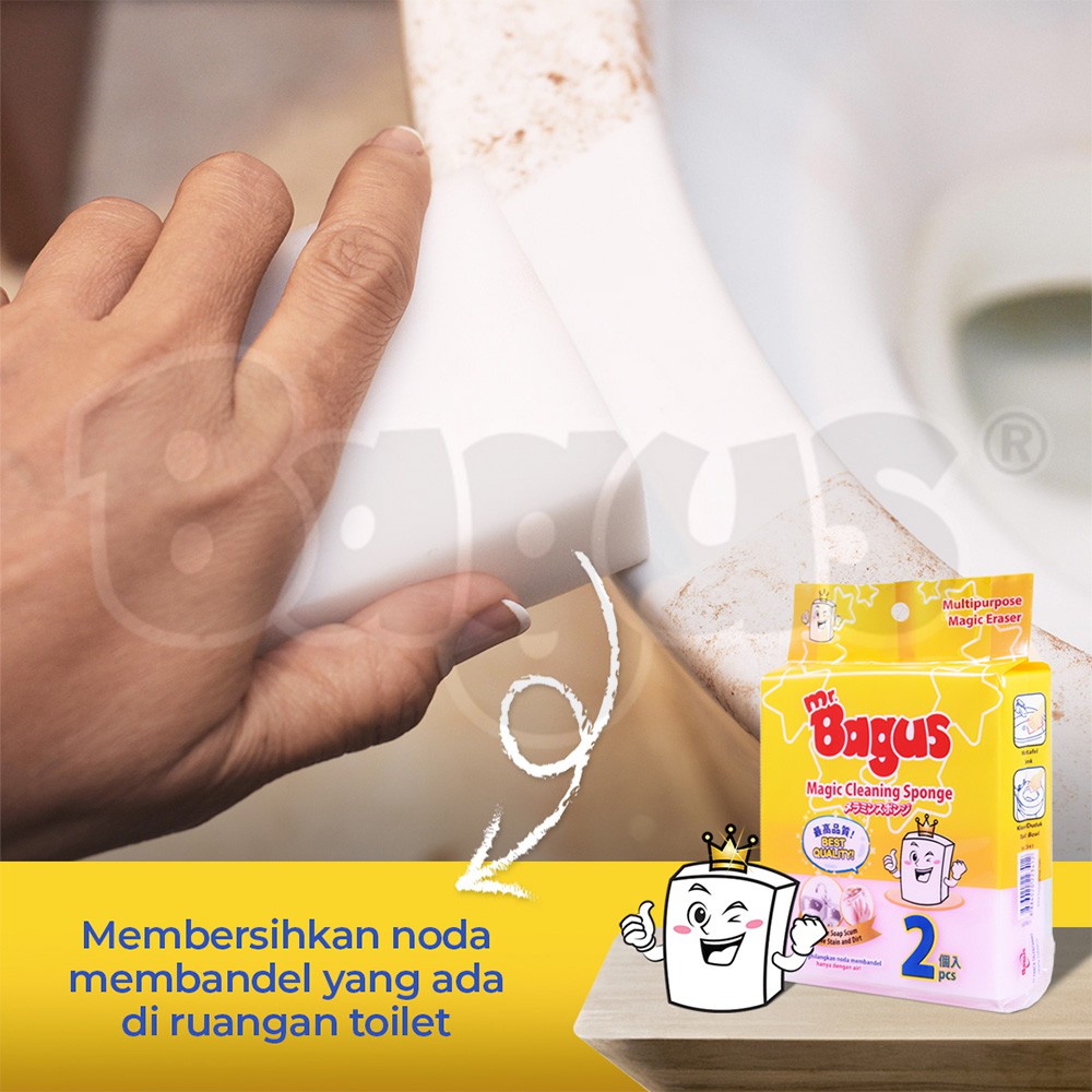 Mr. Bagus Magic Sponge (Spon Ajaib) 2s W-22341