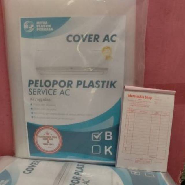 Plastik Servis/Service AC 2 Pk Cover Ac service 2 Pk