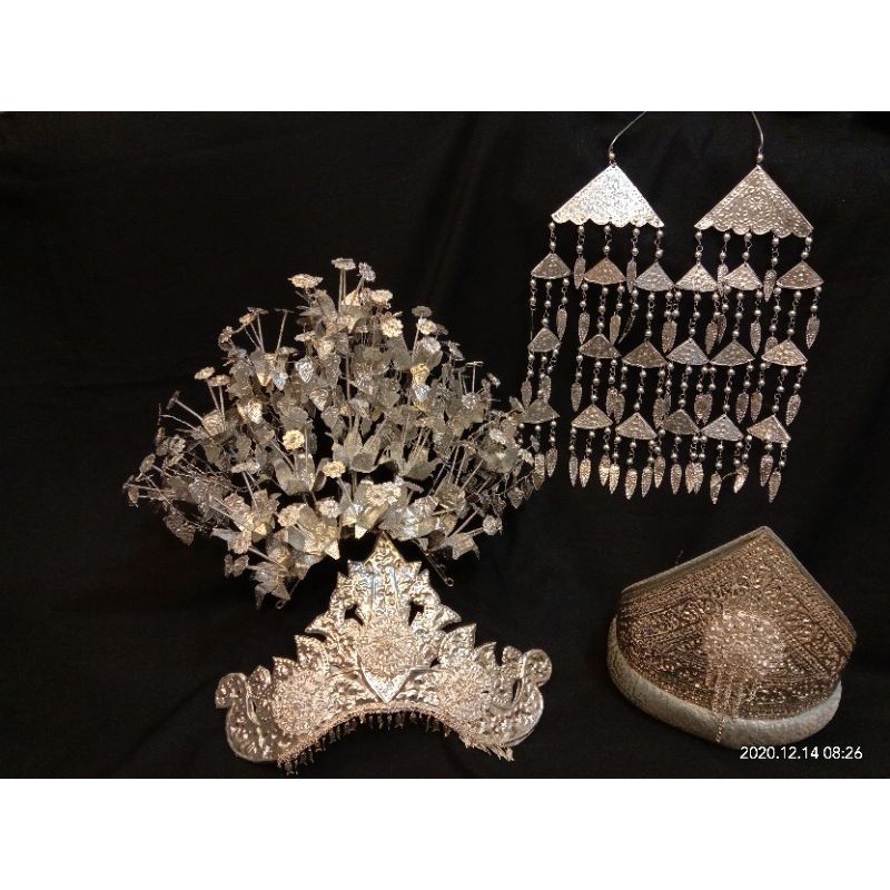 set sunting pengantin palembang