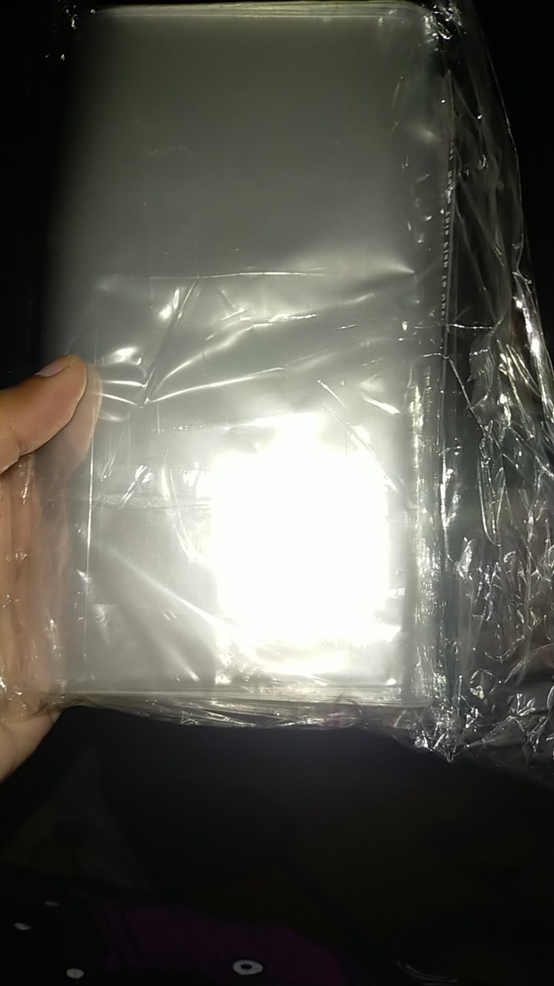 Plastik Opp Hijab Uk 17x24 Cm. Plastik Kaca Bening . Plastik Undangan Souvenir