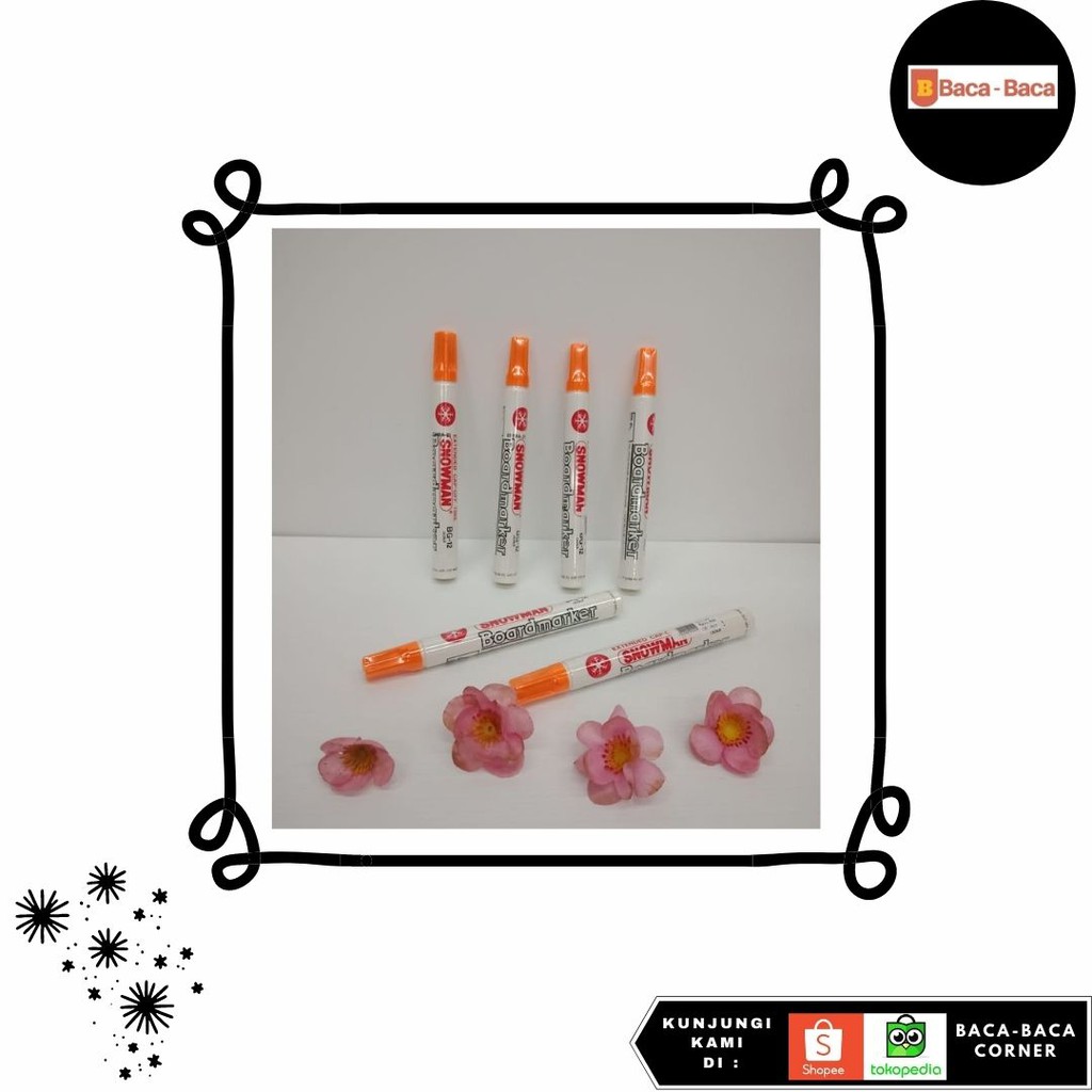 

MARKER BG-12 ORANGE SNOWMAN