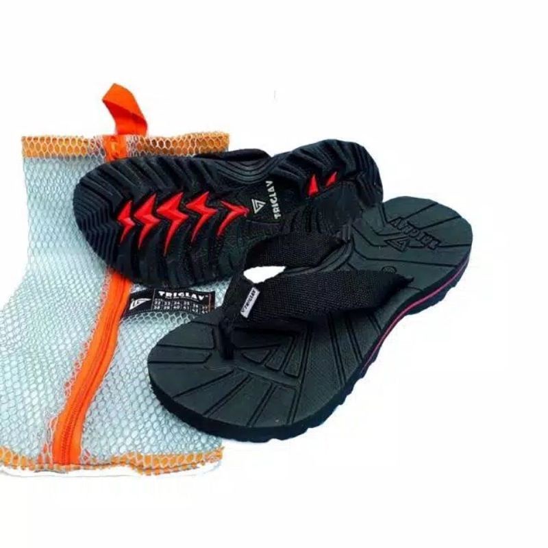 Sendal Premium Jepit Triglav Spider | Sandal Gunung Jepit Pria Wanita | Sendal Outdoor