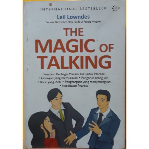 BUKU THE MAGIC OF TALKING (INTERNATIONAL BESTSELLER)
