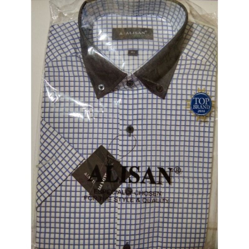 Kemeja Alisan Lengan Pendek