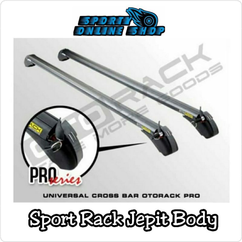 Kaki Rak Atas Jepit Body Mobil Sport Rak