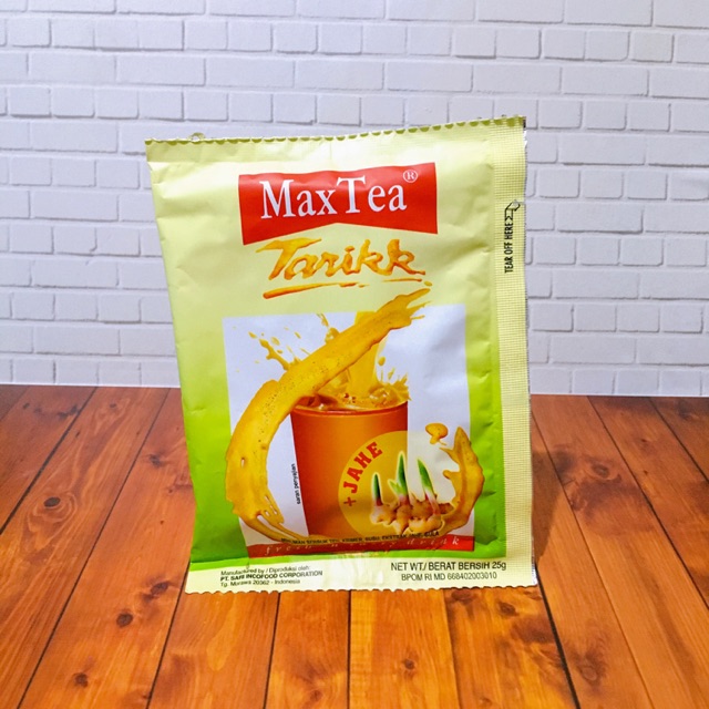 

Maxtea teh tarik jahe