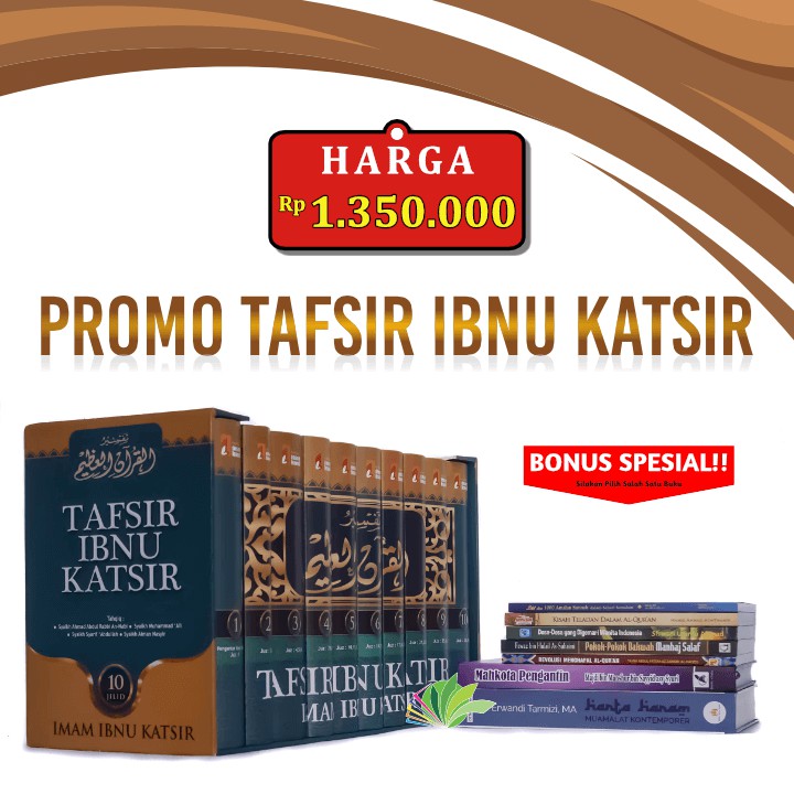 Paket Buku Tafsir Ibnu Katsir