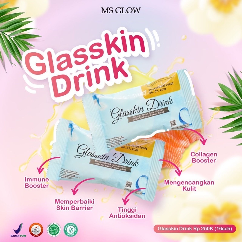 

GLASSKIN DRINK MSGLOW