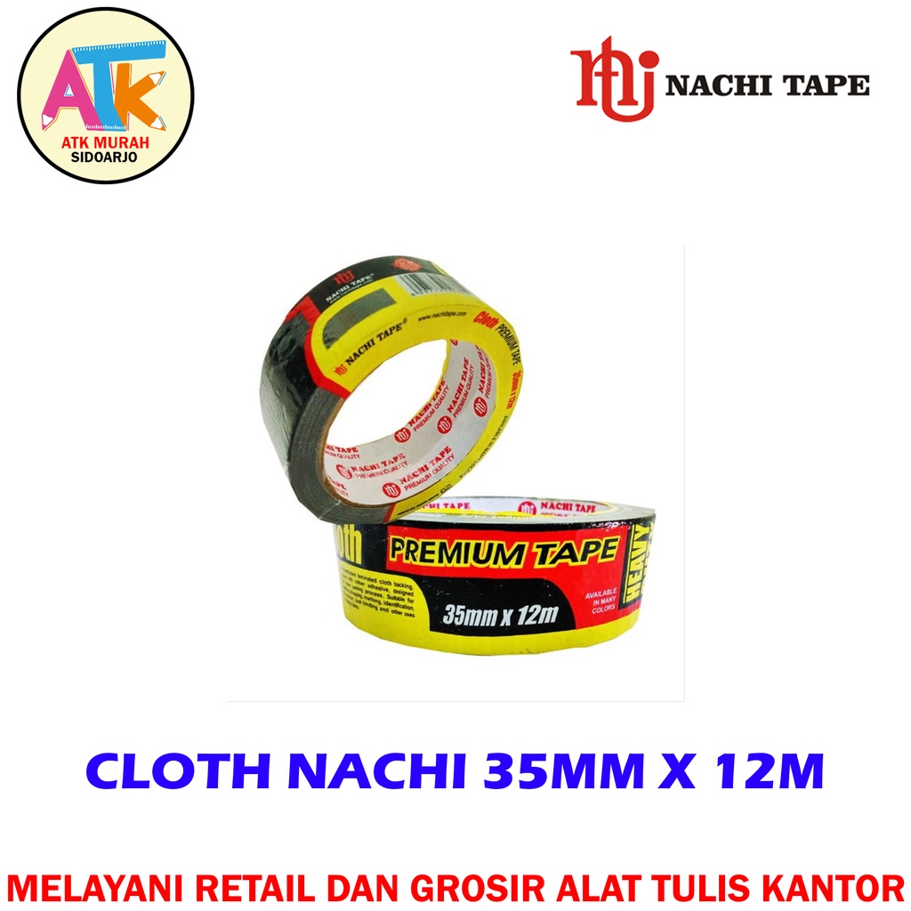 

Cloth Nachi 35MM X 12M Hitam