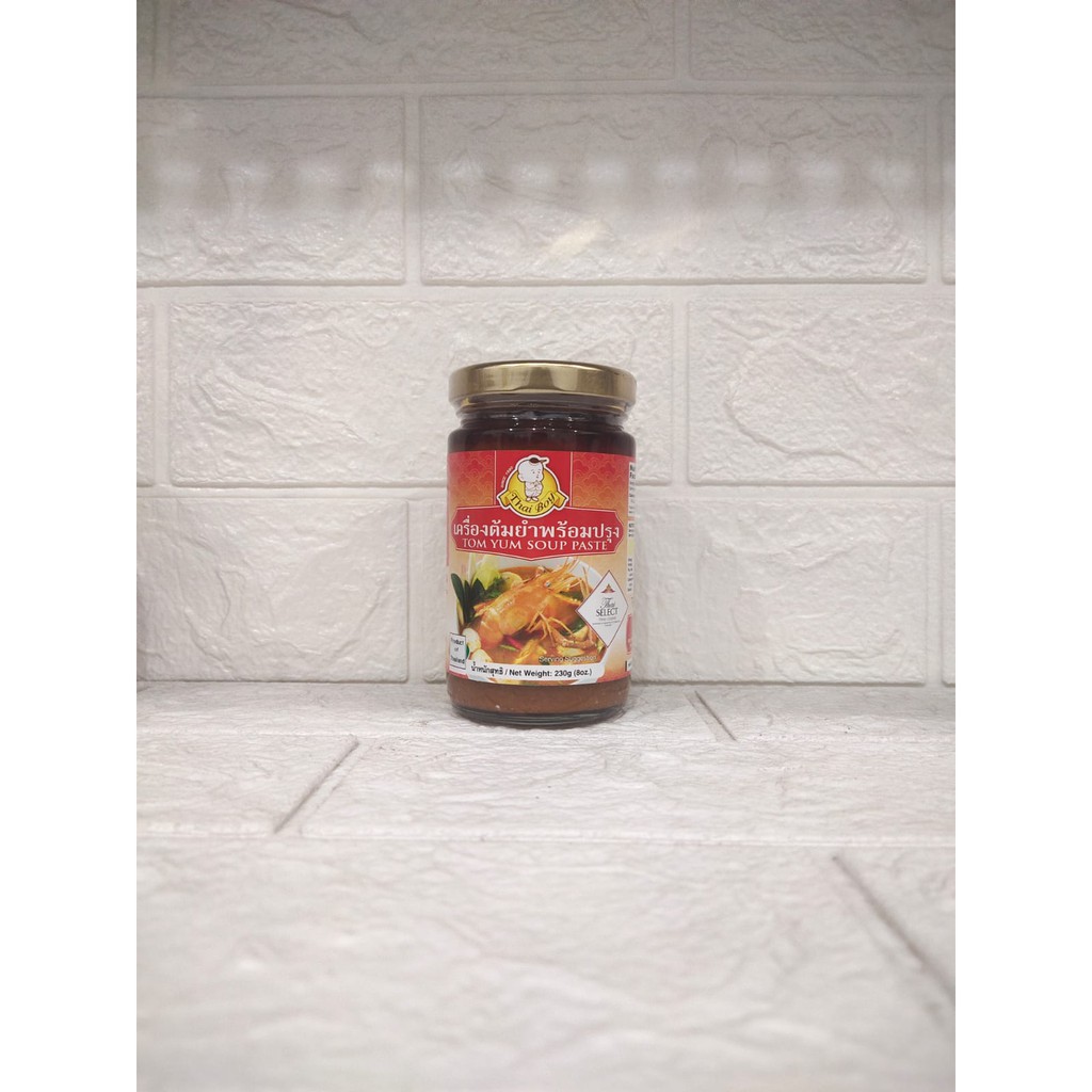 

Thai Boy Tom Yum Soup Paste 230Gram exp 11.2025