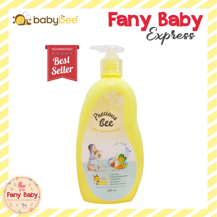 BABY BEE PRECIOUS BEE LIQUID CLEANSER PUMP 500ML - SABUN CUCI BOTOL