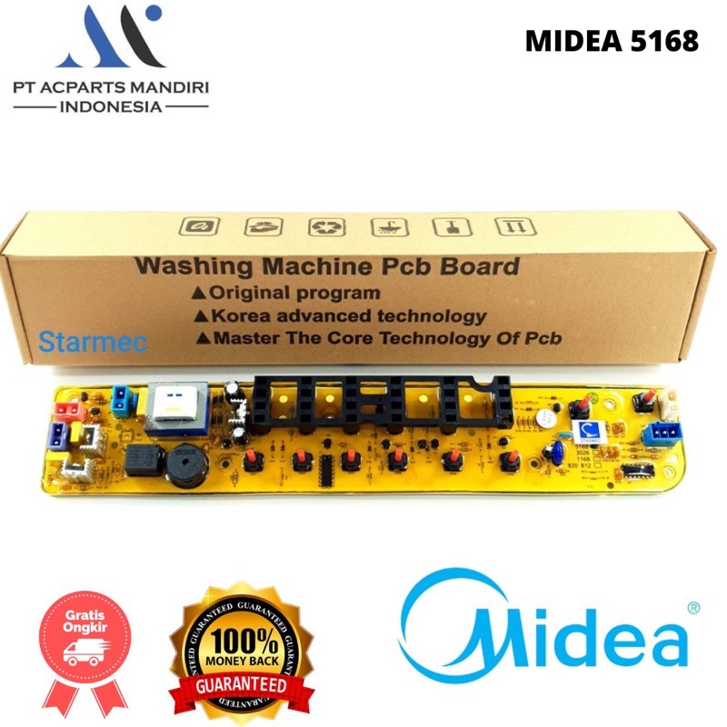 Modul Mesin Cuci Midea MAM75-1107T