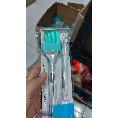 Spatula Set / Spatula Kuas / Kuas Silicon /spatula silikon / Spatula Murah / Kuas Murah