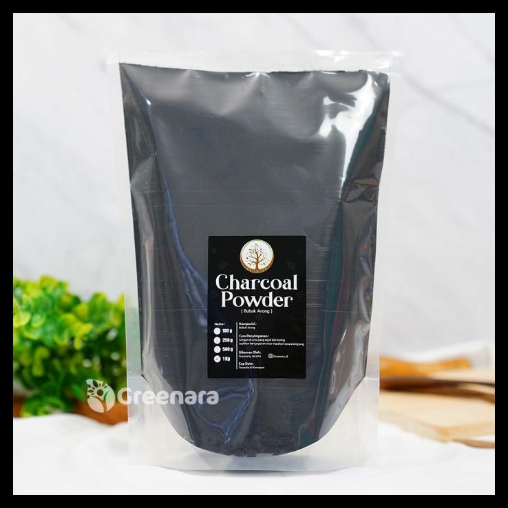

TERBARUU!! Activated Charcoal Powder 1kg Food Grade / Bubuk Arang Aktif 1kg TERLARIS