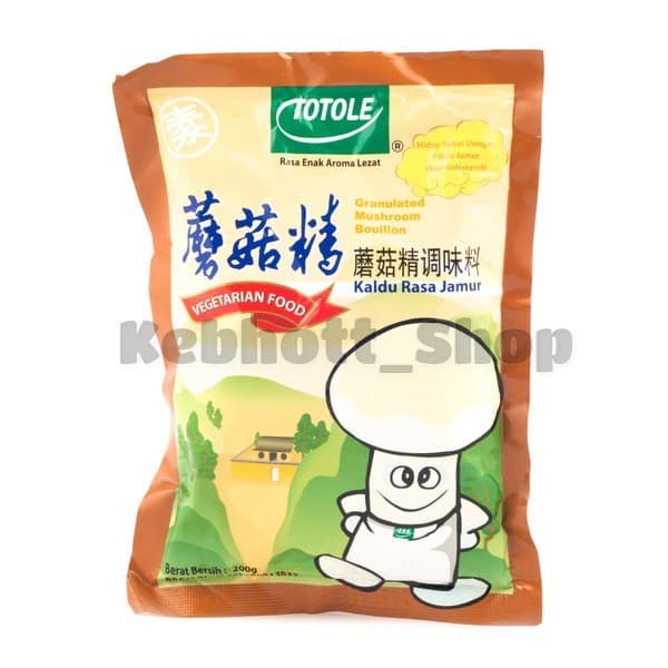 

Totole Granulated Mushroom 200gr | Kaldu Rasa Jamur Vegetarian Food
