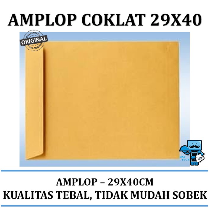 

Amplop Coklat 29x40 - High Quality