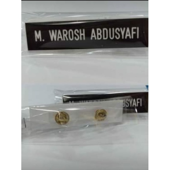 

name tag/nama dada magnet