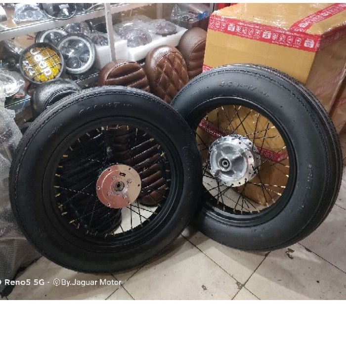 Ban Set Japstyle Megapro Mono Cakram Depan Belakang