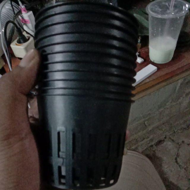 Netpot Besar 9,2cm Sistem Hidroponik Dutch Bucket Tanpa Minimal Beli