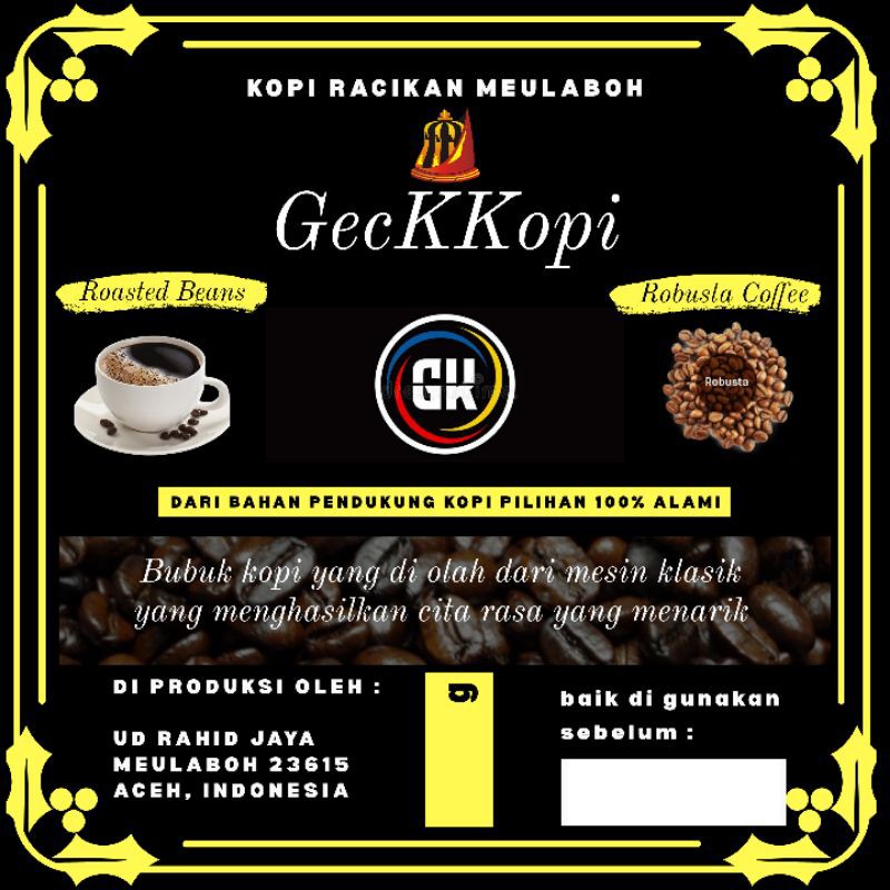 

Kopi Biji Sangrai Khas Meulaboh (Roasted Beans) dan Halus (Original Fine)