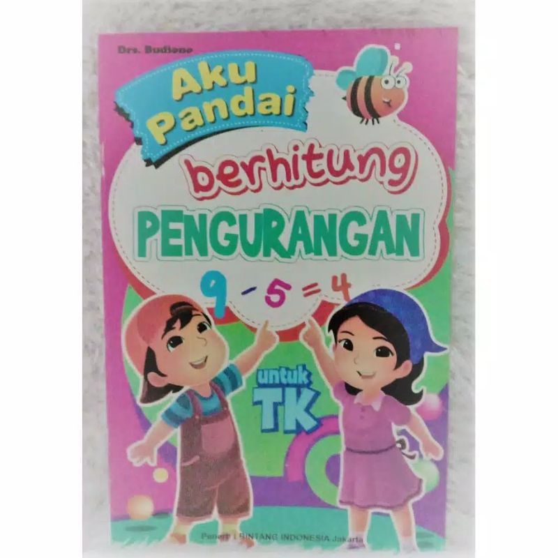 BUKU PANDAI BERHITUNG PENGURANGAN UNTUK TK FULL COLOR