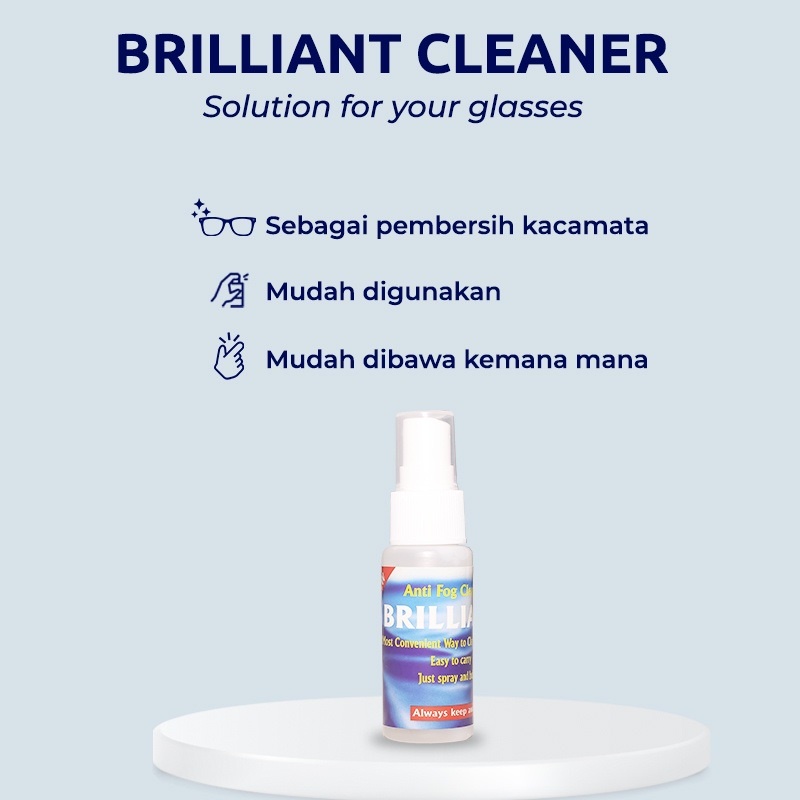 HARGA MURAH : ANTI FOG &quot; BRILLIANT 34ML&quot;