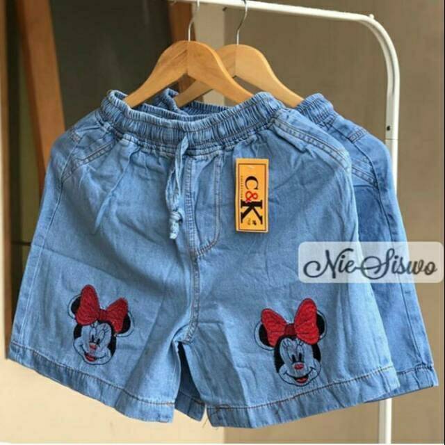 HOTPANTS MOTIF LUCU HOTPANTS WANITA HOTPANTS MURAH JEANS PENDEK CELANA JEANS WANITA CELANA JEANS
