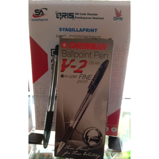 

SNOWMAN V-2 Ballpoint Pen 0.6 mm