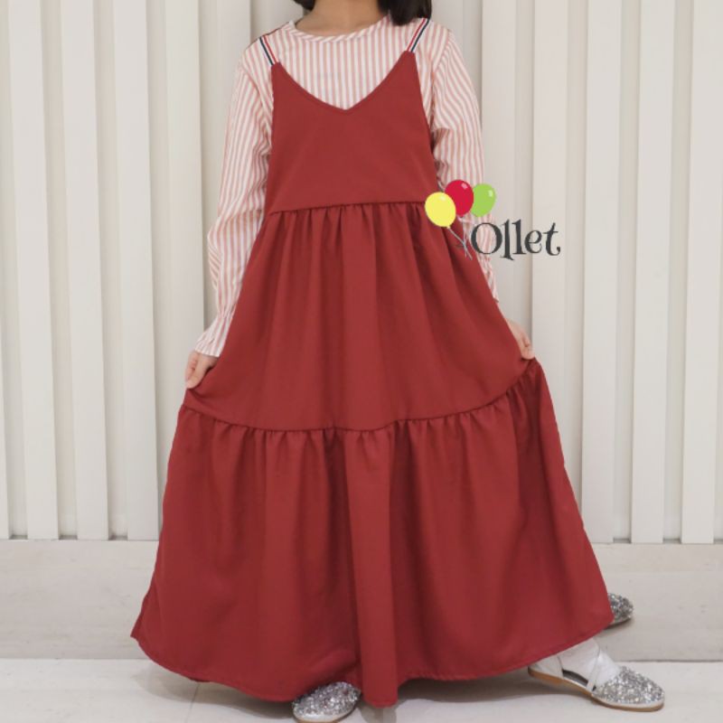 Gamis Elsa by Ollet style / gamis anak perempuan / gamis anak fashion murah