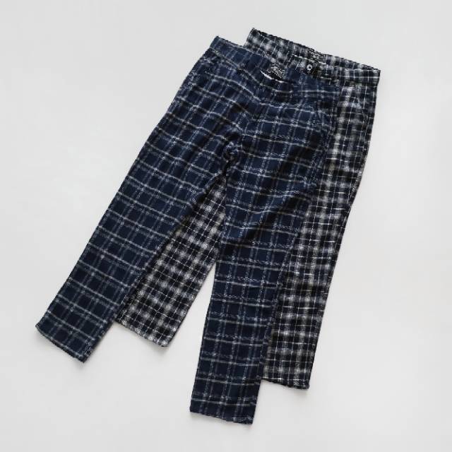 OOTD Celana  Ezy Pants Celana  Tartan  Celana  Pria  