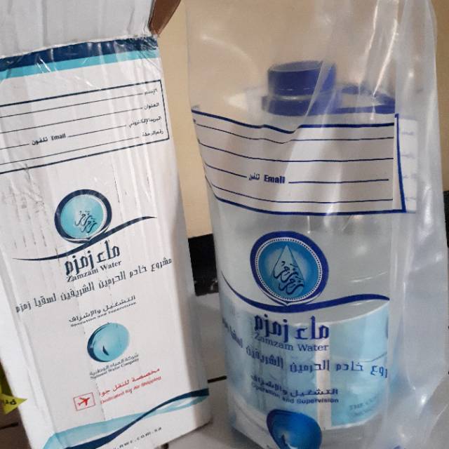 

5 LITER AIR ZAMZAM ORIGINAL / ZAMZAM WATER ORIGINAL / ZAMZAM ASLI MEKKAH