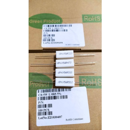 Resistor 5watt Philips Berbagai Nilai cek deskripsi