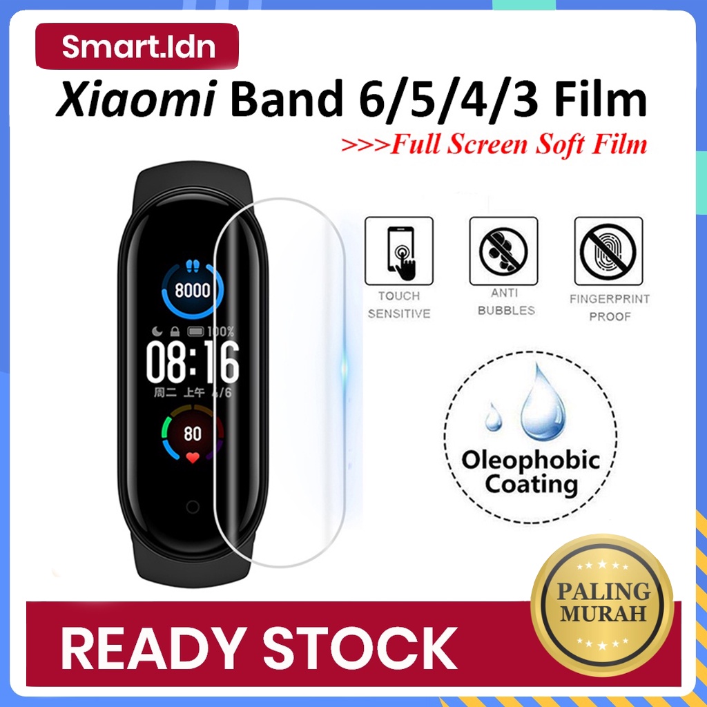 Mi Band Screen Protector Film Smart Wristband Ultra Thin Anti Gores Mi Band 3 4 5 6