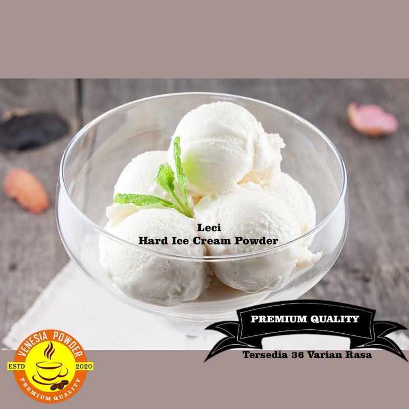 

HARD ICE CREAM RASA LECI TERENAK - BUBUK ES KRIM RASA LECI - BUBUK ES KRIM