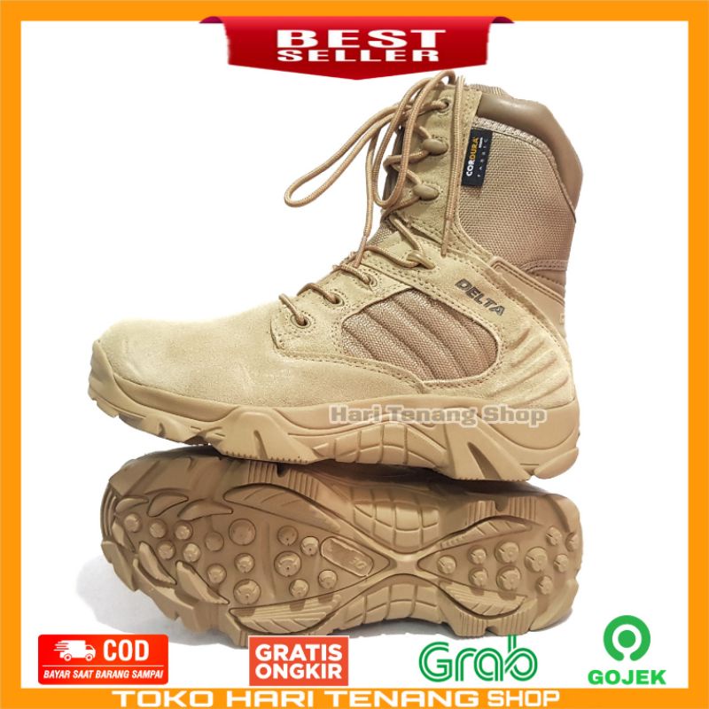 SEPATU BOOTS DELTA 8INC/SEPATU DELTA/SEPATU CORDURA/SEPATU IMPORT/SEPATU PRIA DAN WANITA