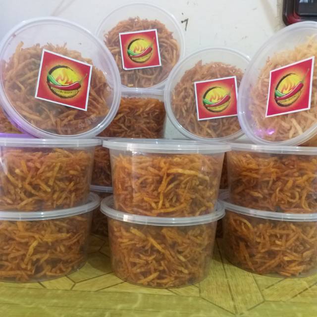 

Sambal keripik kentang Yayuk Tya