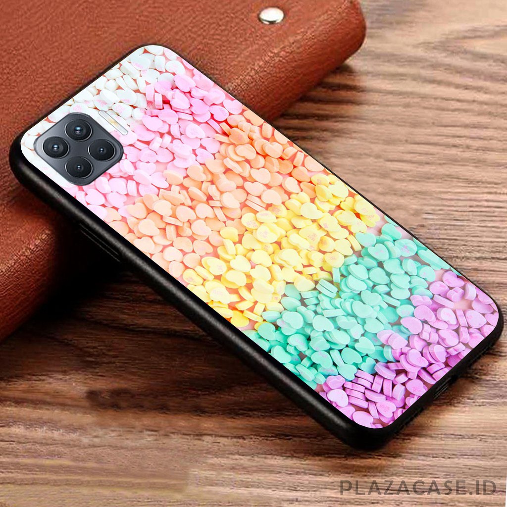 Softcase Glass Kaca [K63] for RENO 4F V20 V20 SE REDMI 9C A53 C17 RENO 4 REALME 7i Y30 Y50 A31 A73