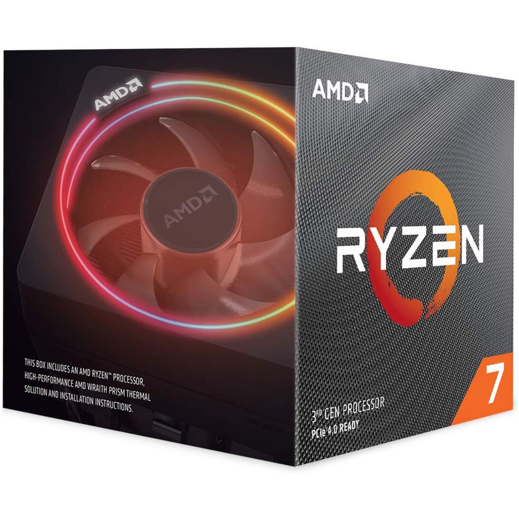 AMD RYZEN 7 3800X BOX AM4 8-CORE 3.9GHz UpTo 4.5GHz CPU PROCESSOR