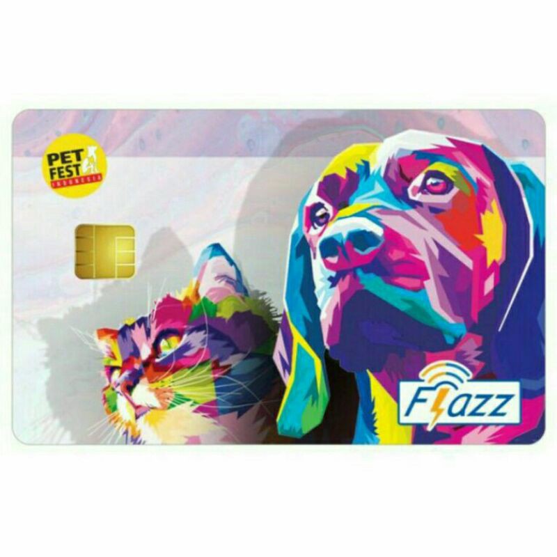 FLAZZ BCA Gen 2 /Gen2 PETFEST Edition ORI /Like eTOLL eMONEY Tapcash or Brizzi