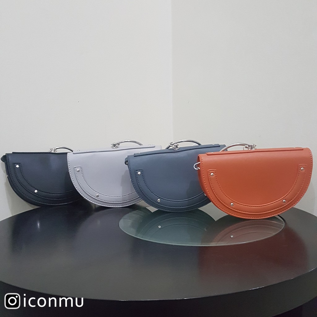 Miniso Tas  Selempang  Setengah Lingkaran  Semicircle 