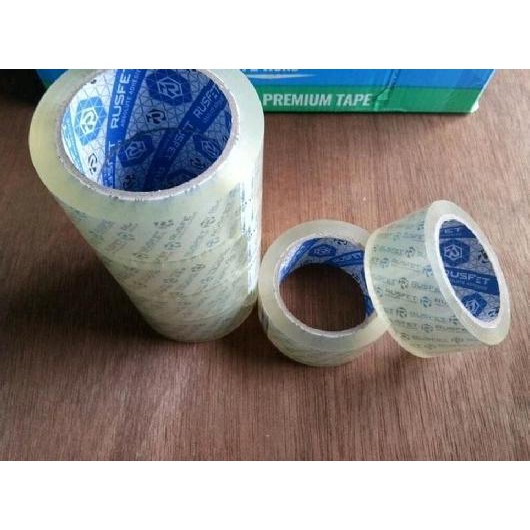 

Diskon Angel Solasi Lakban Bening Rusfet P: 90 Yard, L: 2 Inch & Highest Qual Ayo Order