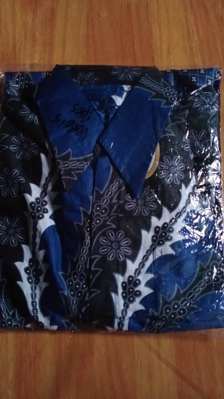 Baju Batik Pria Slimfit Big Size M L Xl Xxl Atasan Kemeja Batik Lengan Panjang Original