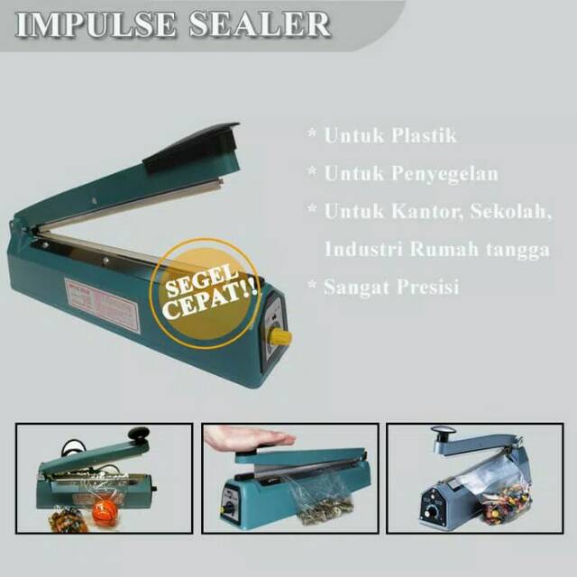 Jual Impulse Sealer Q Model Pfs Alat Pres Plastik Cm Shopee Indonesia