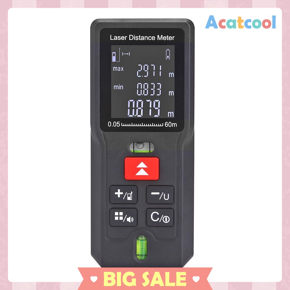 40/60/80/100m Laser Rangefinder Distance Meter Range Finder Electronic Tape