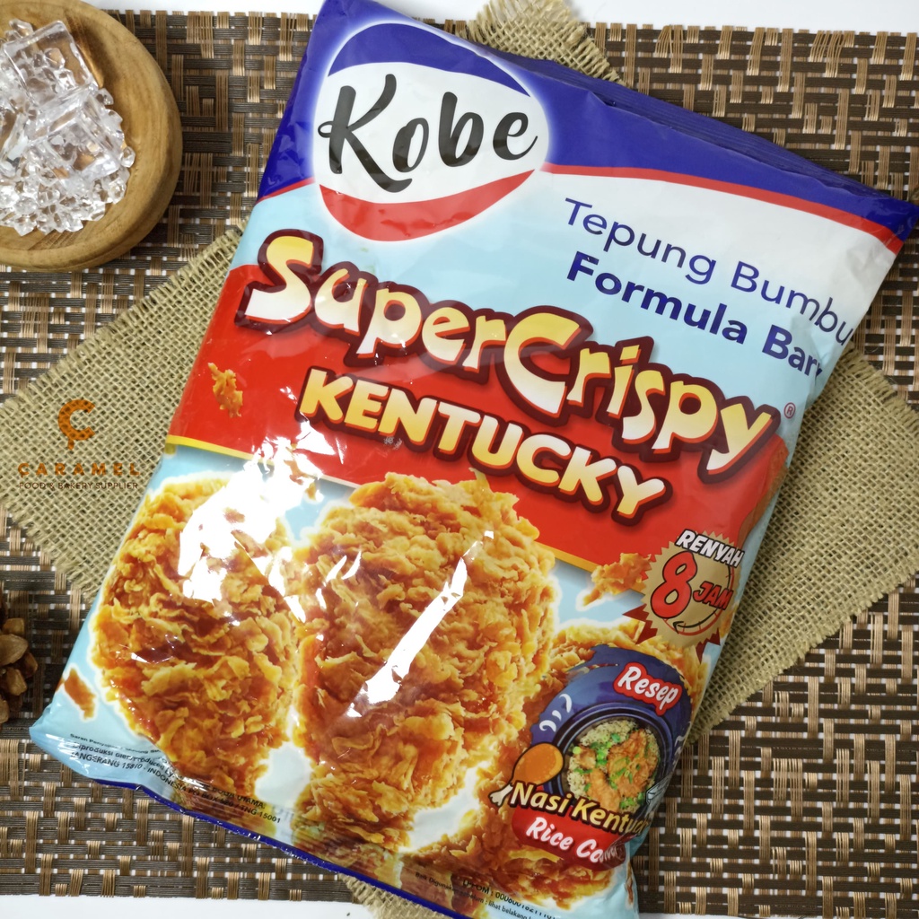 

Kobe Tepung Bumbu 850gr - Kobe Gluten free - kobe super crispy - tepung bumbu