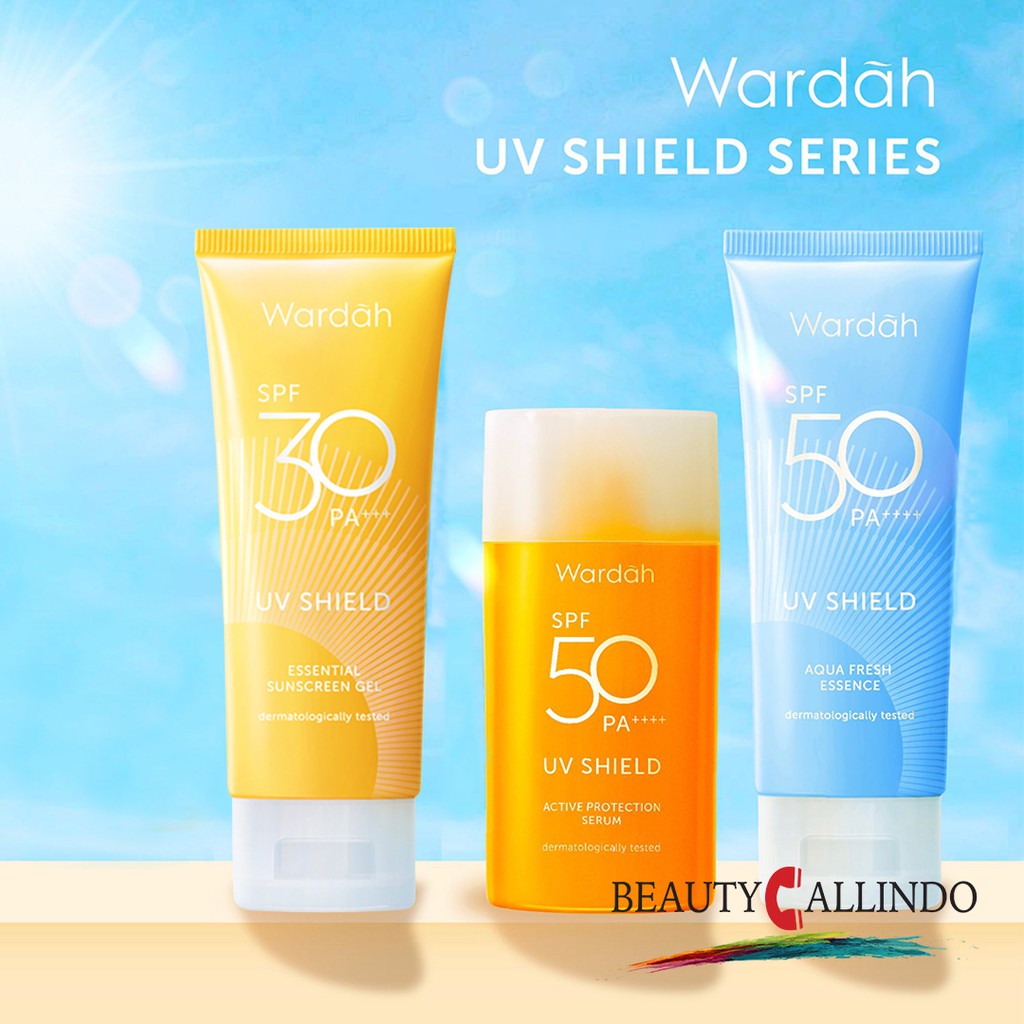 Wardah Sunscreen UV Shield Series Sunblock Tabir Surya