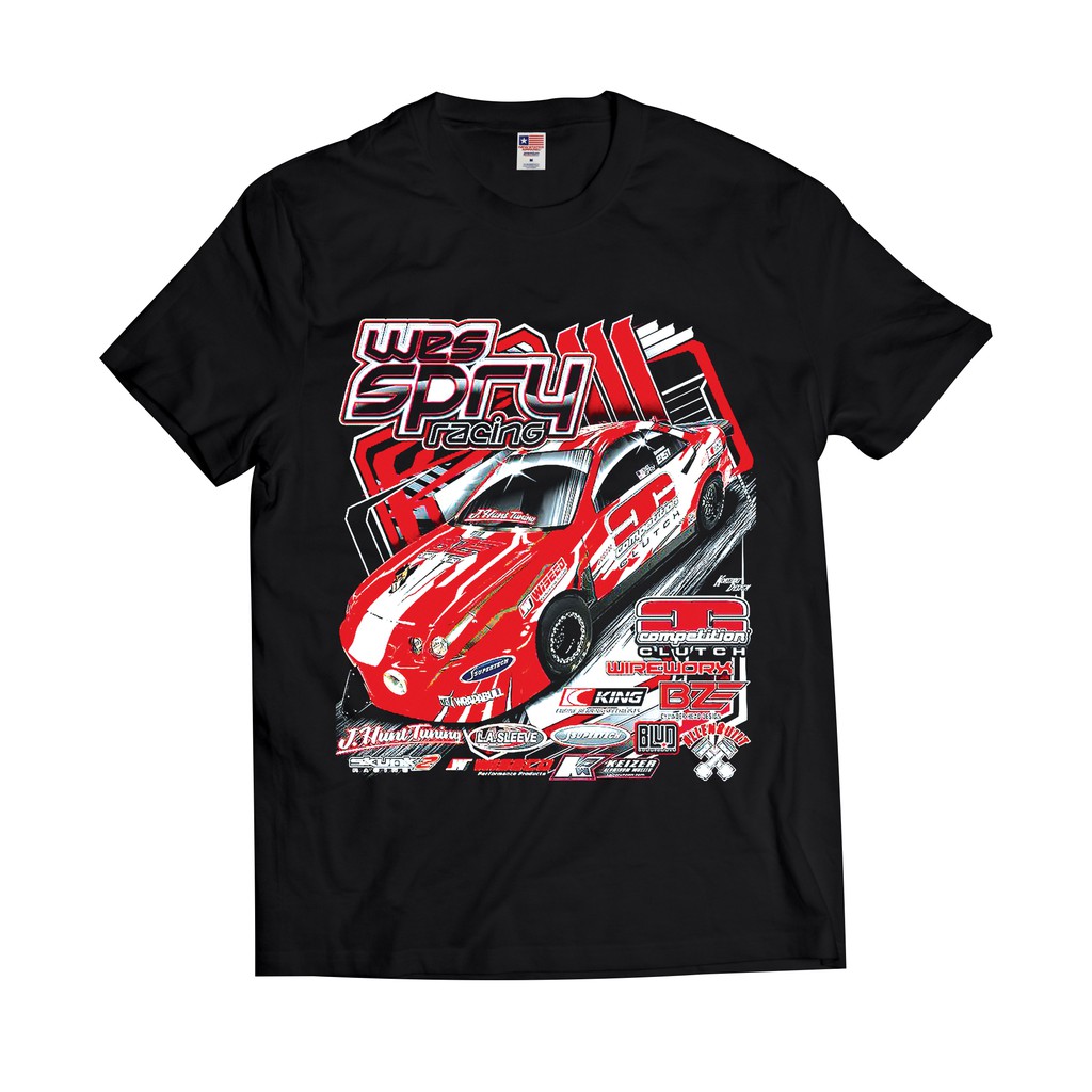 KAOS VINTAGE - NASCAR SPR4 RACING | KAOS VINTAGE | KAOS BOOTLEG | KAOS NASCAR | T-SHIRT PREMIUM