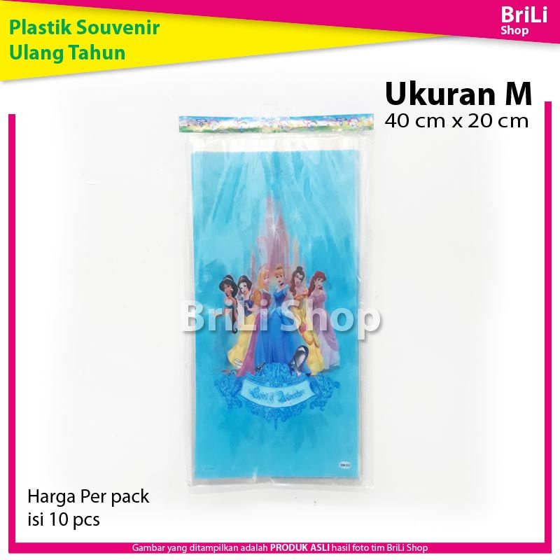 

Plastik Snack Souvenir Ultah Disney Princess Sovenir Ulang Tahun Princes Ukuran M Sedang