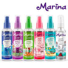 Marina Hair and Body Mist With Moisturizing Sweet Almond 100ML